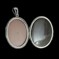 Antique Victorian Forget Me Not Locket Sterling Silver Gold Dated 1883 (5 of 7) Antique Victorian Forget Me Not Locket Sterling Silver Gold Dated 1883 (5 of 7)