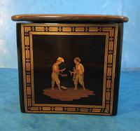 Victorian Italian Sorento Ware Single Tea Caddy (7 of 16) Victorian Italian Sorento Ware Single Tea Caddy (7 of 16)