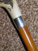Hallmarked 1933 Silver J.HOWELL Ladies / Youths Hunt Whip W / Leather Thong (3 of 10) Hallmarked 1933 Silver J.HOWELL Ladies / Youths Hunt Whip W / Leather Thong (3 of 10)