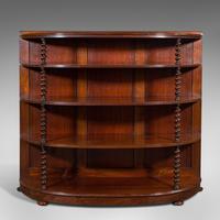 Antique Whatnot Bookshelf, English, Mahogany, Demi-lune, Bookcase, Victorian (2 of 12) Antique Whatnot Bookshelf, English, Mahogany, Demi-lune, Bookcase, Victorian (2 of 12)