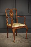 Pair of Chinoiserie Japanned Armchairs (15 of 16) Pair of Chinoiserie Japanned Armchairs (15 of 16)