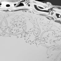 Exceptional Large Solid Sterling Silver Victorian Salver/tray/platter 47cm with Cast Border - Hunt & Roskell - Storr Mortimer & Hunt (21 of 29) Exceptional Large Solid Sterling Silver Victorian Salver/tray/platter 47cm with Cast Border - Hunt & Roskell - Storr Mortimer & Hunt (21 of 29)