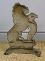Antique Cast Iron Rampant Lion Doorstop Original Paint (3 of 5) Antique Cast Iron Rampant Lion Doorstop Original Paint (3 of 5)