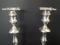 Pair of Antique Victorian Silver Candlesticks - 1898 (4 of 7) Pair of Antique Victorian Silver Candlesticks - 1898 (4 of 7)