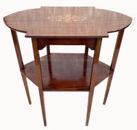 Superb Stylish Art Nouveau Mahogany Side Table (5 of 7) Superb Stylish Art Nouveau Mahogany Side Table (5 of 7)