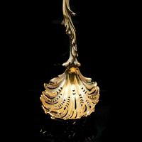 Victorian Silver Gilt Sugar Sifter Spoon 'diana The Huntress' Figure - Francis Higgins 1854 (13 of 23) Victorian Silver Gilt Sugar Sifter Spoon 'diana The Huntress' Figure - Francis Higgins 1854 (13 of 23)