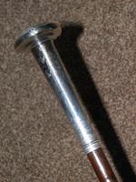 Antique Hallmarked 1916 Repousse Silver Dress / Walking Cane with Vacant Cartouche (7 of 20) Antique Hallmarked 1916 Repousse Silver Dress / Walking Cane with Vacant Cartouche (7 of 20)