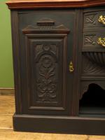 Art Nouveau Black Painted Sideboard, Gothic shabby chic (16 of 16) Art Nouveau Black Painted Sideboard, Gothic shabby chic (16 of 16)