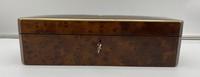 Victorian Burr Cedar Glove Box Cross Banded in Tulipwood (3 of 13) Victorian Burr Cedar Glove Box Cross Banded in Tulipwood (3 of 13)