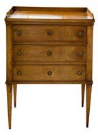 Continental Fruitwood Small Chest of Drawers (2 of 7) Continental Fruitwood Small Chest of Drawers (2 of 7)