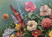 An Extraordinary Original 1952 Vintage French Still Life Of Flowers Oil Painting (5 of 11) An Extraordinary Original 1952 Vintage French Still Life Of Flowers Oil Painting (5 of 11)
