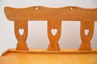 Vintage Solid Elm Alpine Storage Bench (5 of 8) Vintage Solid Elm Alpine Storage Bench (5 of 8)