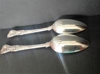 Pair of Paul Storr Antique Georgian Silver Coburg Tablespoons (4 of 8) Pair of Paul Storr Antique Georgian Silver Coburg Tablespoons (4 of 8)