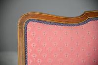 Small Walnut Frame Upholstered Sofa (6 of 12) Small Walnut Frame Upholstered Sofa (6 of 12)