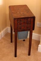 Regency Burr Yew Work Table (3 of 9) Regency Burr Yew Work Table (3 of 9)