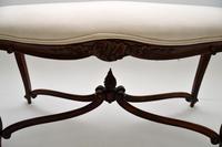 Antique French Carved Walnut Stool / Window Seat (6 of 8) Antique French Carved Walnut Stool / Window Seat (6 of 8)