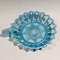 Davidson Blue Pearline Nappy or Serving Dish "Brideshead" Pattern (2 of 7) Davidson Blue Pearline Nappy or Serving Dish "Brideshead" Pattern (2 of 7)