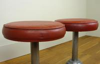 Pair 1930s Art Deco Inspired Industrial Swivel Stools (4 of 10) Pair 1930s Art Deco Inspired Industrial Swivel Stools (4 of 10)