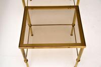 1950’s Italian Brass & Glass Nest of Tables (2 of 8) 1950’s Italian Brass & Glass Nest of Tables (2 of 8)