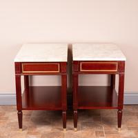 Pair of French Marble Topped Tables (8 of 14) Pair of French Marble Topped Tables (8 of 14)