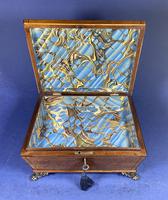 Regency Burr Maple Jewellery Box With Inlay (2 of 16) Regency Burr Maple Jewellery Box With Inlay (2 of 16)