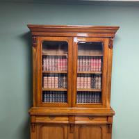 Quality Victorian Mahogany Glazed Antique Bookcase on Cupboard (3 of 9) Quality Victorian Mahogany Glazed Antique Bookcase on Cupboard (3 of 9)