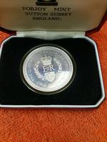 1977 Isle of Man One Crown Sterling Silver Proof Coins - Silver Jubilee - , Cased (2 of 6) 1977 Isle of Man One Crown Sterling Silver Proof Coins - Silver Jubilee - , Cased (2 of 6)