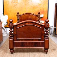 Bed Frame Edwardian Carved Mahogany Barley Twist (4 of 11) Bed Frame Edwardian Carved Mahogany Barley Twist (4 of 11)