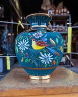 Large Vase by H.Bequet Quaregnon Belguim (2 of 4) Large Vase by H.Bequet Quaregnon Belguim (2 of 4)