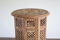 Anglo Indian Table with Circular Carved Top (3 of 10) Anglo Indian Table with Circular Carved Top (3 of 10)