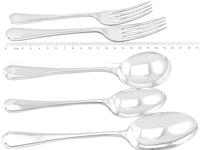 Sterling Silver Canteen of Cutlery for Twelve Persons by Walker & Hall - George V 1934 (4 of 12) Sterling Silver Canteen of Cutlery for Twelve Persons by Walker & Hall - George V 1934 (4 of 12)