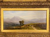 Framed Oil on Canvas – “The Drover” by George Shalders (5 of 5) Framed Oil on Canvas – “The Drover” by George Shalders (5 of 5)