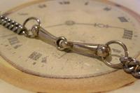 Antique Pocket Watch Chain 1890s Victorian Steel Albert With Horses Snaffle Bit (5 of 12) Antique Pocket Watch Chain 1890s Victorian Steel Albert With Horses Snaffle Bit (5 of 12)