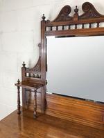 Edwardian Antique Oak Mirror Back Sideboard (17 of 18) Edwardian Antique Oak Mirror Back Sideboard (17 of 18)