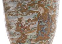 Pair of Japanese Satsuma Baluster Vases - Meiji (3 of 10) Pair of Japanese Satsuma Baluster Vases - Meiji (3 of 10)