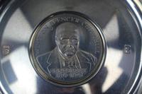 Limited Edition Silver Commemorative Churchill Plate (2 of 6) Limited Edition Silver Commemorative Churchill Plate (2 of 6)