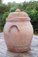 Large Earthenware Lidded Storage Jar (4 of 10) Large Earthenware Lidded Storage Jar (4 of 10)