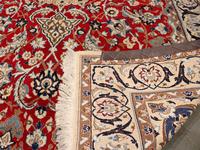 Vintage Persian Isfahan Rug (4 of 6) Vintage Persian Isfahan Rug (4 of 6)