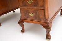 Large Antique Walnut Leather Top Pedestal Desk (3 of 12) Large Antique Walnut Leather Top Pedestal Desk (3 of 12)