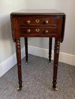 Victorian Mahogany Drop Flap Work Table (17 of 18) Victorian Mahogany Drop Flap Work Table (17 of 18)