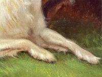 19th Century Oil Painting Sporting "Game Dogs" Signed Robert Cleminson (42 of 48) 19th Century Oil Painting Sporting "Game Dogs" Signed Robert Cleminson (42 of 48)