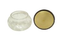Sterling Silver & Yellow Enamel Lid Vanity Jar 1928 (10 of 10) Sterling Silver & Yellow Enamel Lid Vanity Jar 1928 (10 of 10)