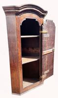 A Lovely George III Oak Hanging Wall Corner Cabinet (8 of 9) A Lovely George III Oak Hanging Wall Corner Cabinet (8 of 9)