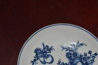 c1770- 78 Liverpool Porcelain Philip Christian Saucer Fruit Sprigs Saucer (7 of 7) c1770- 78 Liverpool Porcelain Philip Christian Saucer Fruit Sprigs Saucer (7 of 7)