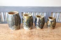 Scottish Pottery Slipware Barrel Storage Jars x4 (13 of 35) Scottish Pottery Slipware Barrel Storage Jars x4 (13 of 35)