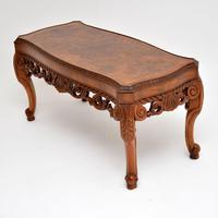Antique Burr Walnut Coffee Table (4 of 9) Antique Burr Walnut Coffee Table (4 of 9)