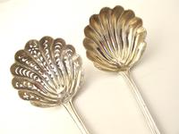 Lovely Pair of Victorian Silver Small Ladles H.J. Lias & Sons, London 1872 (2 of 6) Lovely Pair of Victorian Silver Small Ladles H.J. Lias & Sons, London 1872 (2 of 6)