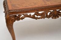 Antique Burr Walnut Queen Anne Style Coffee Table (7 of 10) Antique Burr Walnut Queen Anne Style Coffee Table (7 of 10)