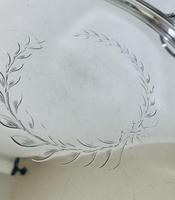 Large Antique Georgian 18th Century Solid Sterling Silver Twin Handled Tray (10 of 15) Large Antique Georgian 18th Century Solid Sterling Silver Twin Handled Tray (10 of 15)