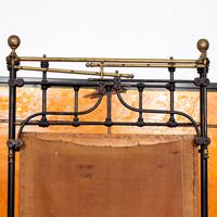 Cast Iron Bed Frame Brass Victorian 19th Century (9 of 9) Cast Iron Bed Frame Brass Victorian 19th Century (9 of 9)